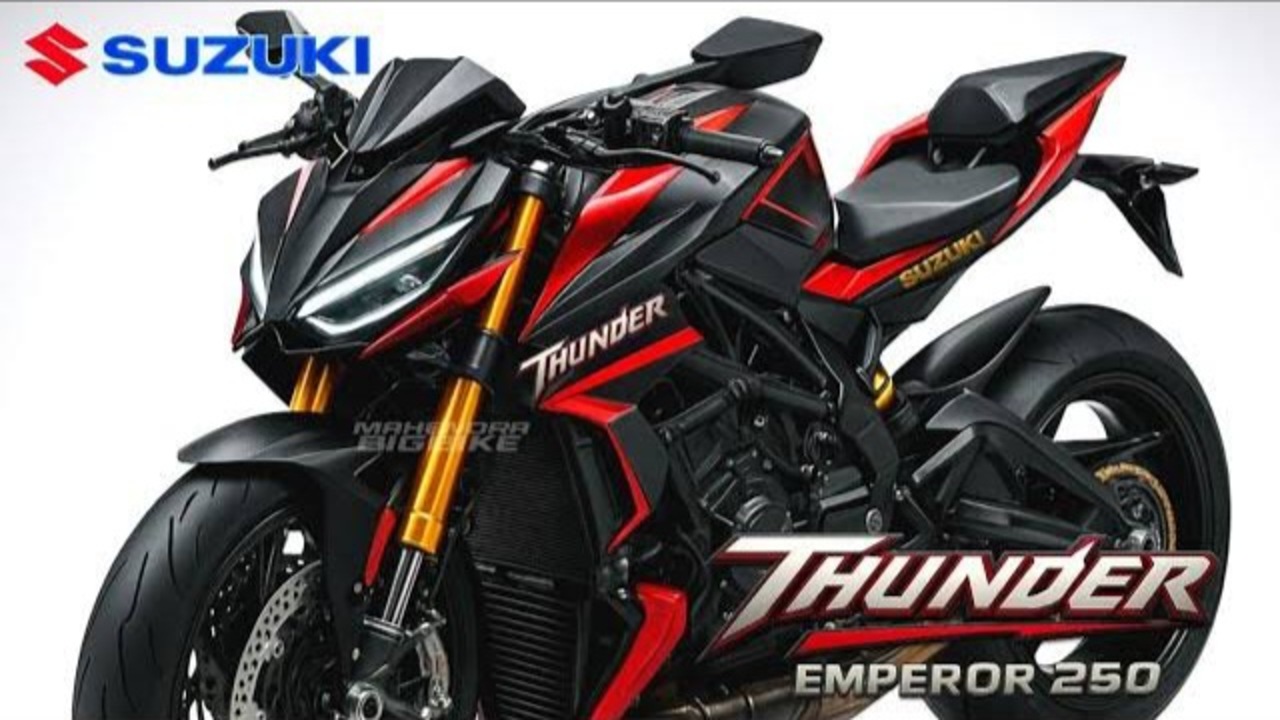 Suzuki Thunder 250 2025, Motor Sport Reborn Bikin Tampilan Makin Maco